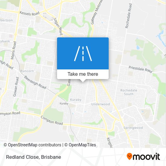 Redland Close map