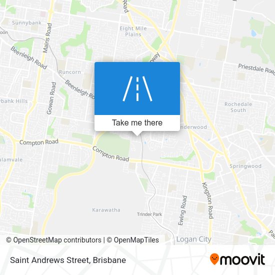 Saint Andrews Street map