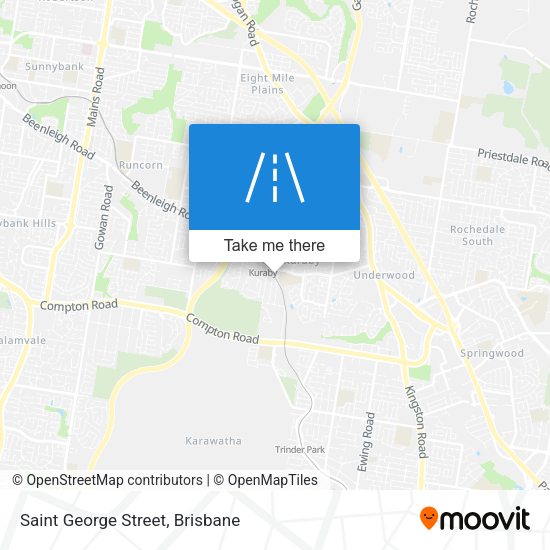 Saint George Street map