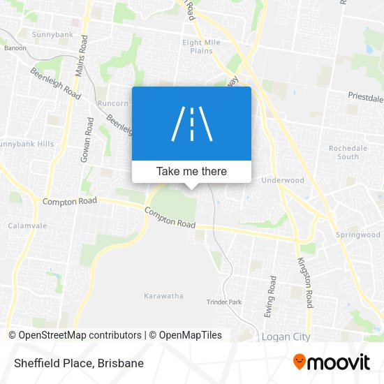Sheffield Place map