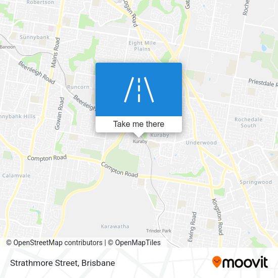 Strathmore Street map
