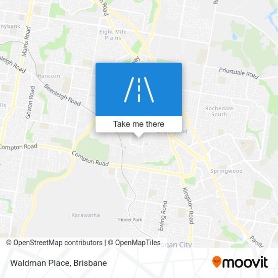 Waldman Place map