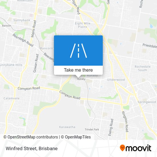 Winfred Street map