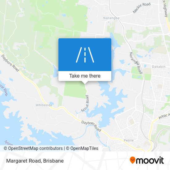 Margaret Road map