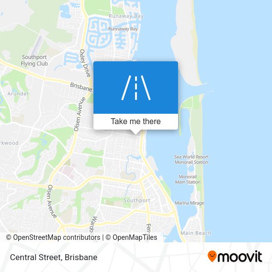 Central Street map