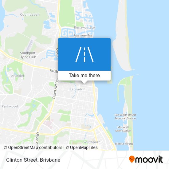 Clinton Street map