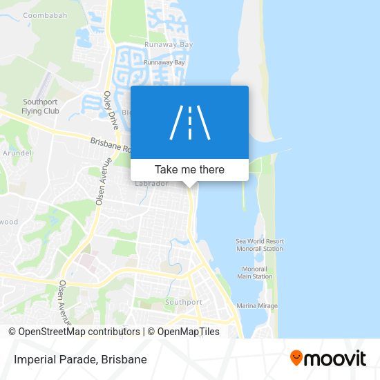 Imperial Parade map