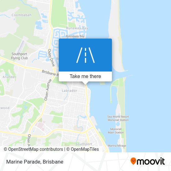 Marine Parade map
