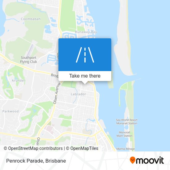 Penrock Parade map