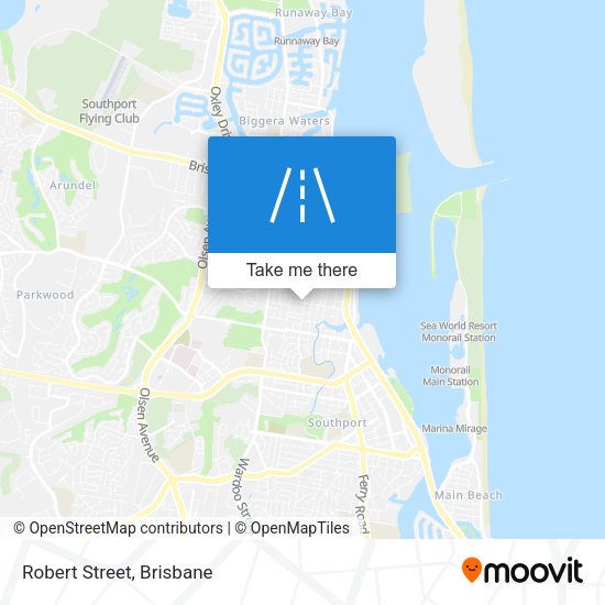 Robert Street map