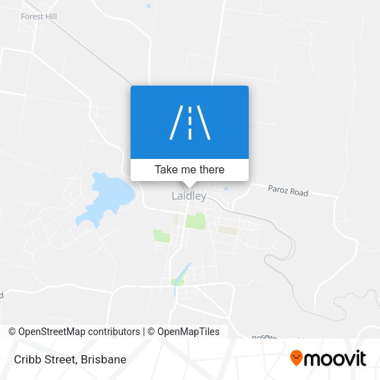 Cribb Street map