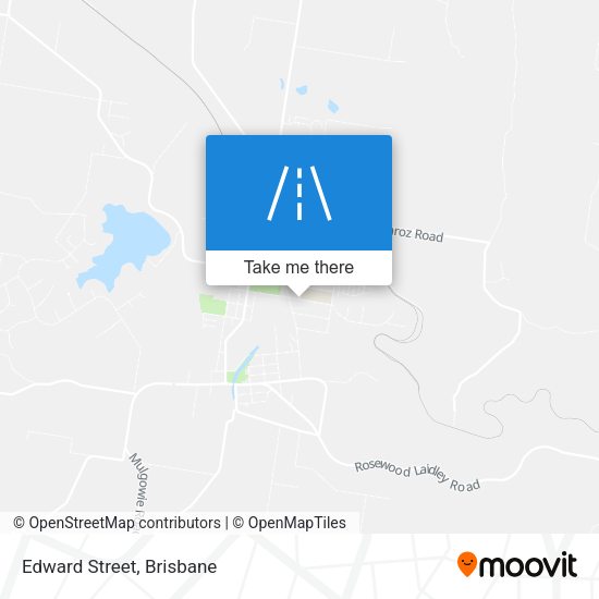 Edward Street map