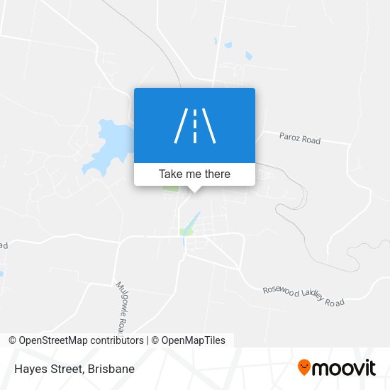 Hayes Street map