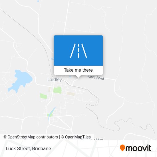 Luck Street map