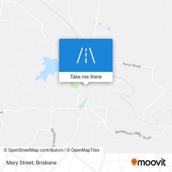 Mary Street map