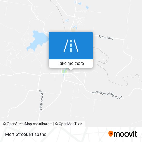 Mort Street map