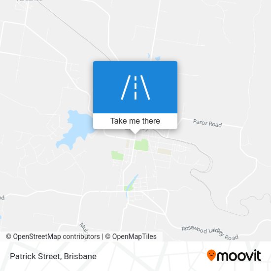 Patrick Street map