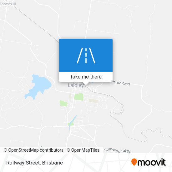 Railway Street map