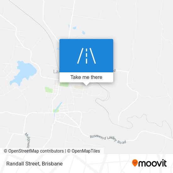 Randall Street map