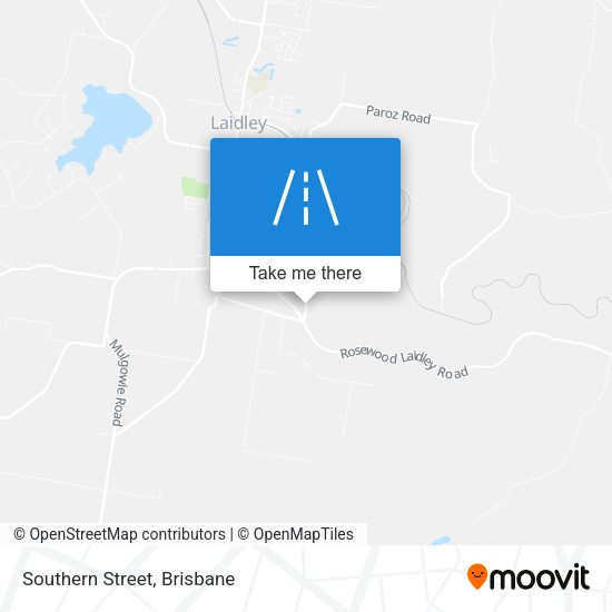 Southern Street map