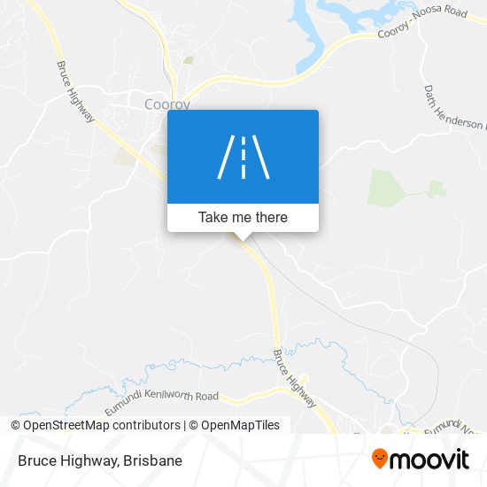 Bruce Highway map