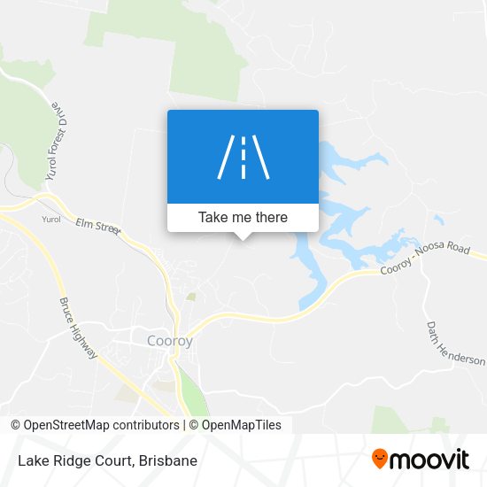 Lake Ridge Court map