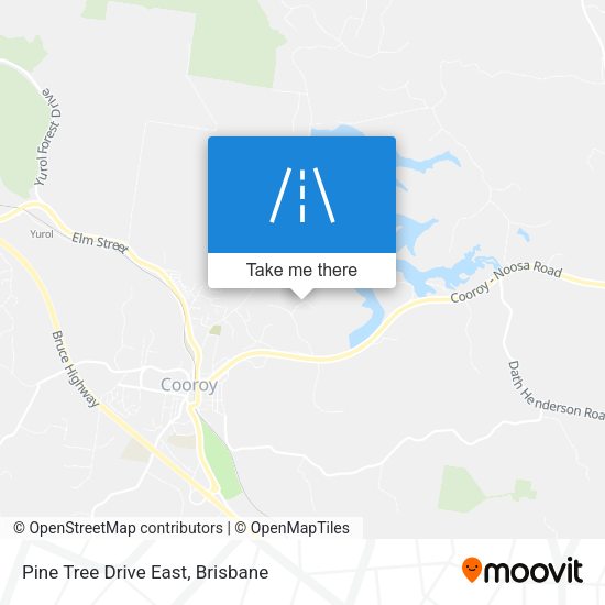 Pine Tree Drive East map