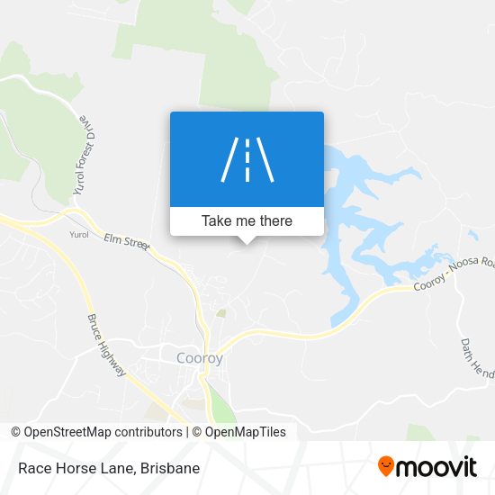 Race Horse Lane map