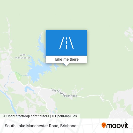 South Lake Manchester Road map