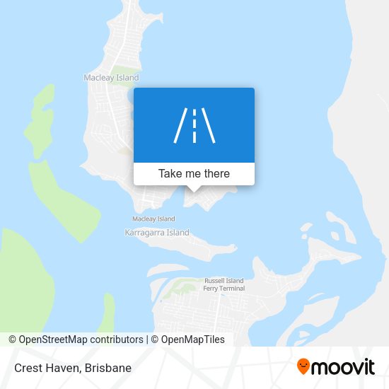 Crest Haven map