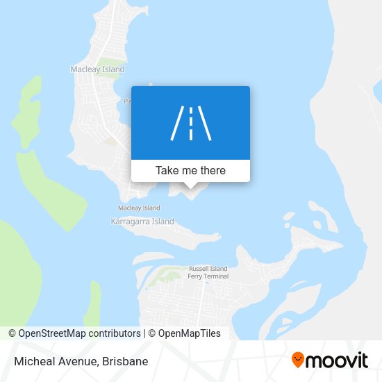 Micheal Avenue map