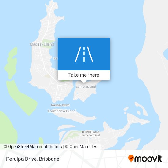 Perulpa Drive map