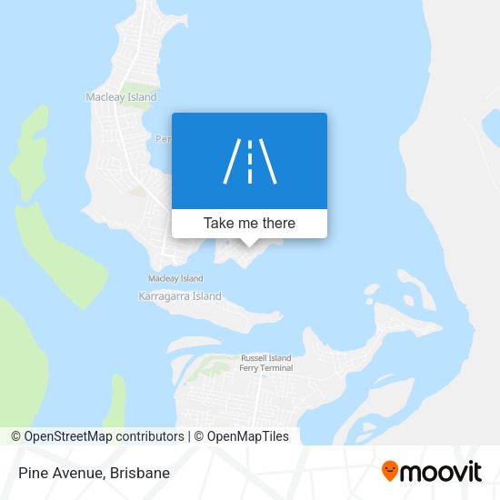 Pine Avenue map