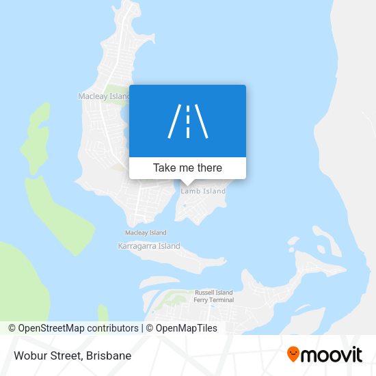 Wobur Street map
