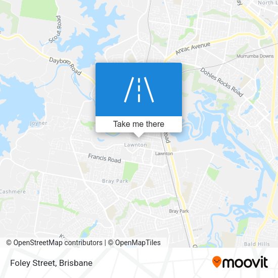 Foley Street map