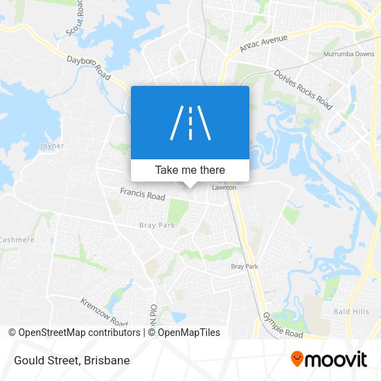 Gould Street map