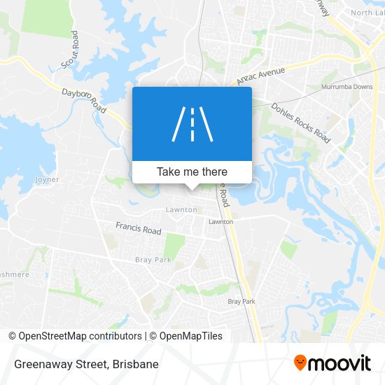 Greenaway Street map