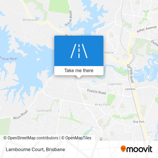 Lambourne Court map