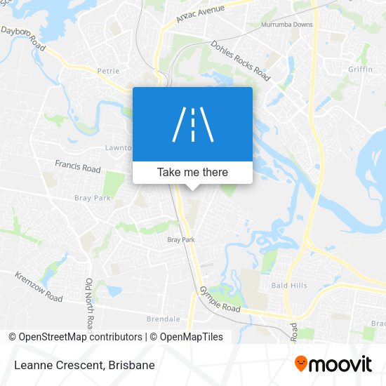 Leanne Crescent map