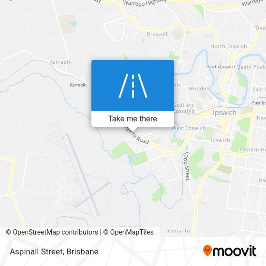 Aspinall Street map