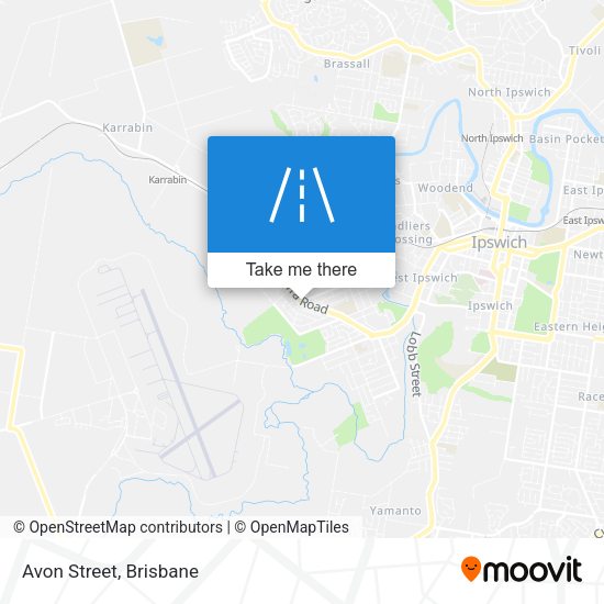 Avon Street map