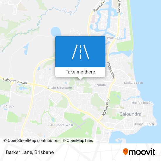 How to get to Barker Lane, Little Mountain by bus?