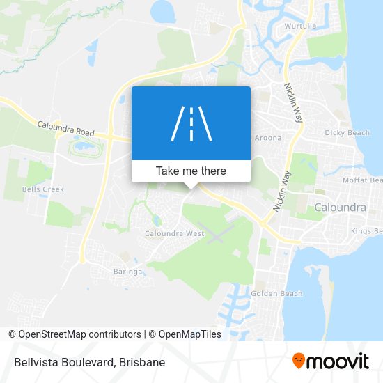 Bellvista Boulevard map