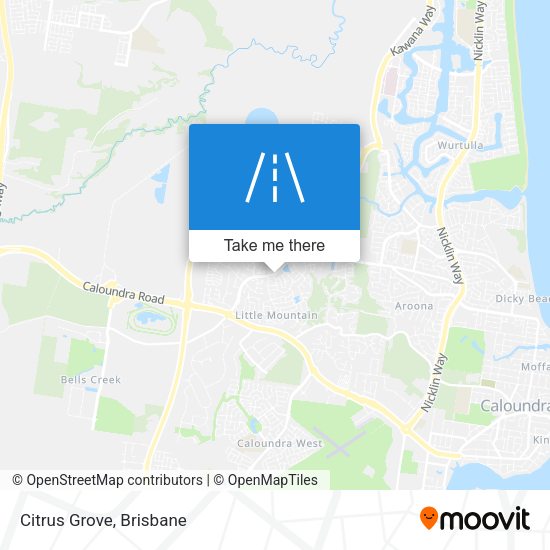 Citrus Grove map