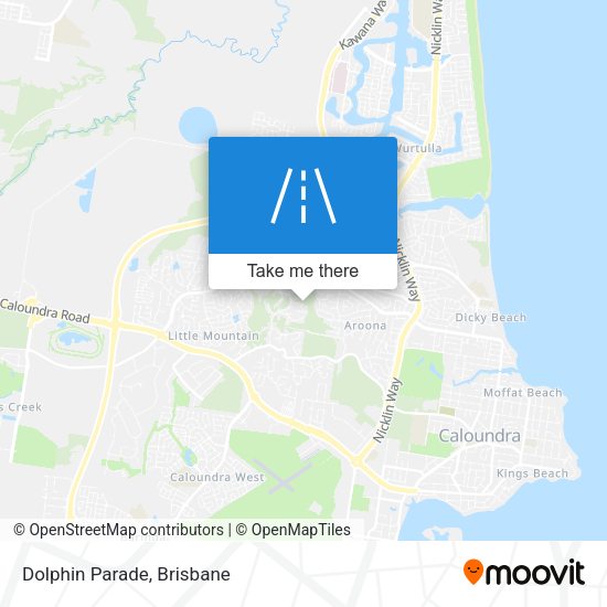 Dolphin Parade map