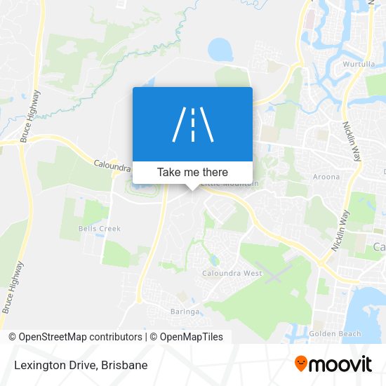 Lexington Drive map