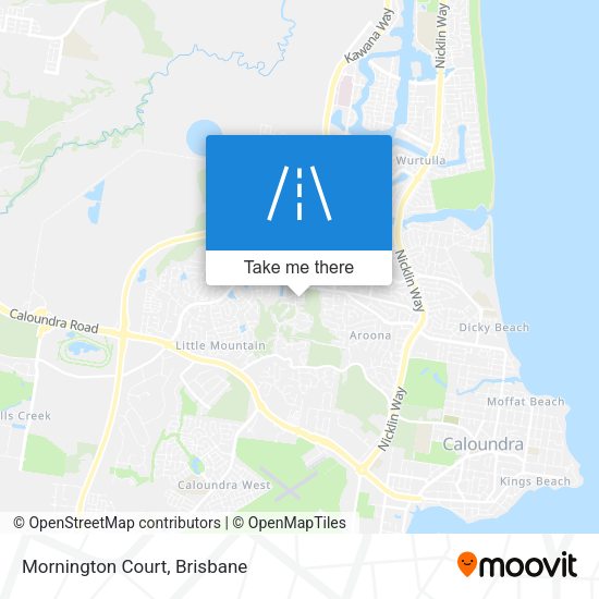 Mornington Court map