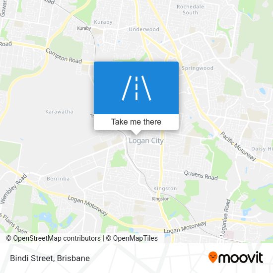 Bindi Street map