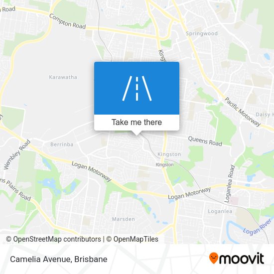 Camelia Avenue map
