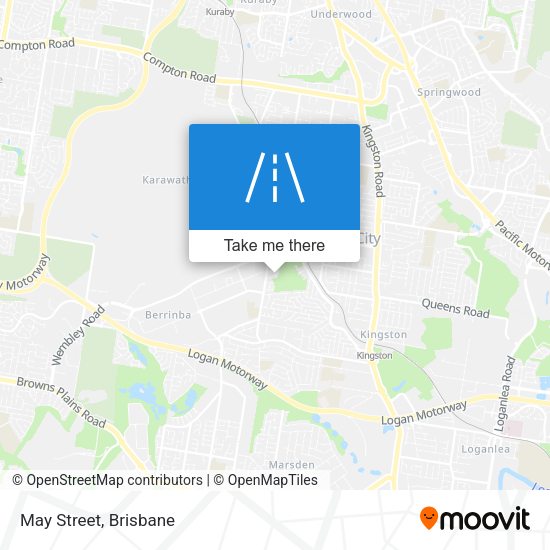 May Street map